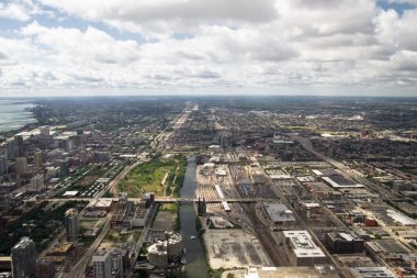 Chicago 'nun hava manzarası