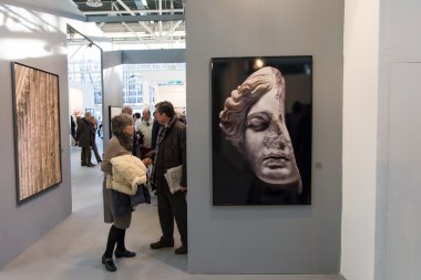 insanlar bir Sanat Fuarı