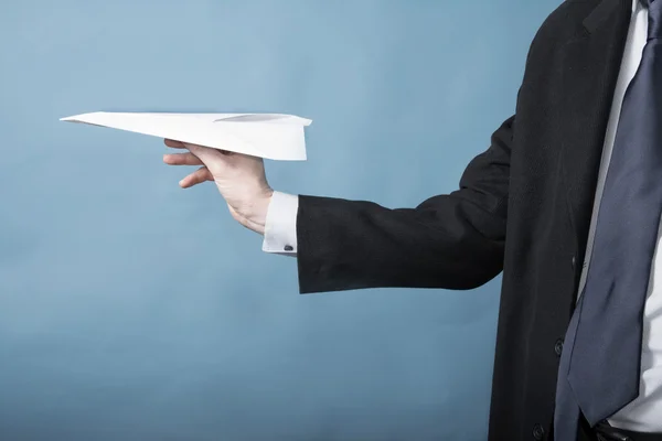 Paper plane — Stock Photo, Image