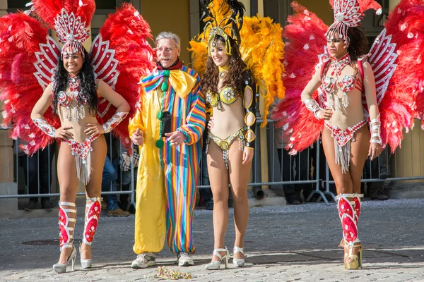 Bailarines brasileños — Foto de Stock