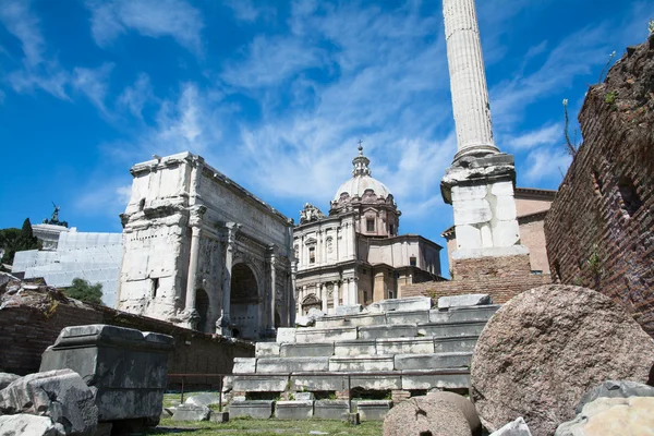 Roman forum in rome — Stock Photo, Image