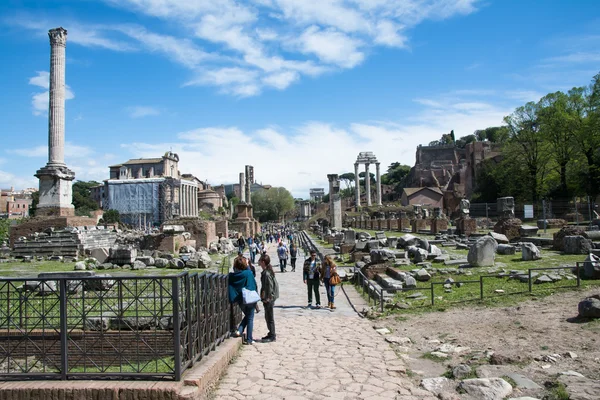 Forum romano a roma — Foto Stock