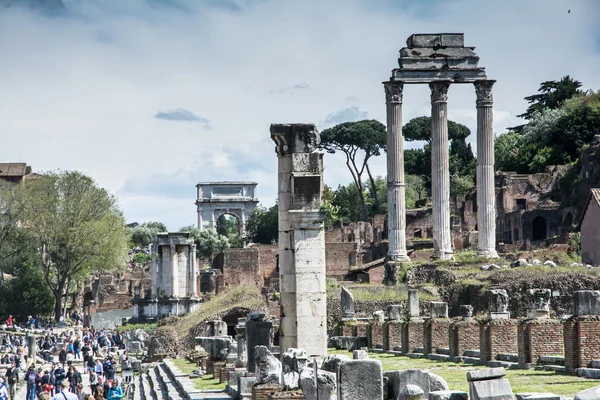 Roman forum in rome — Stock Photo, Image