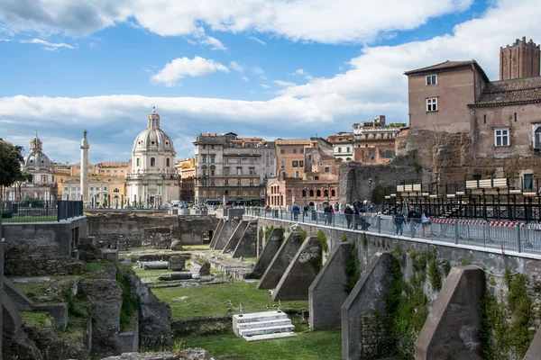 Forum romano a roma — Foto Stock