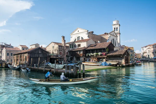 Live in venice — Stock Photo, Image