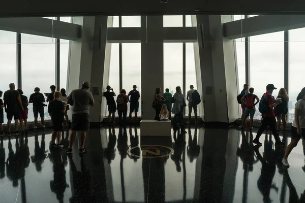 New York City Usa August 2019 People Admire New York — Stockfoto