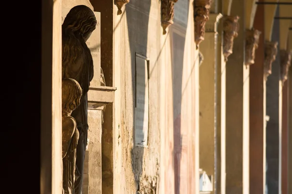 Bologna Italien December 2016 Old Grav Inuti Monumentala Kyrkogården Certosa — Stockfoto