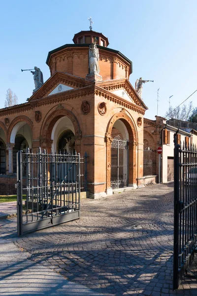 Ferrara Italië Maart 2022 Wandelen Monumentale Begraafplaats Van Het Charterhuis — Stockfoto