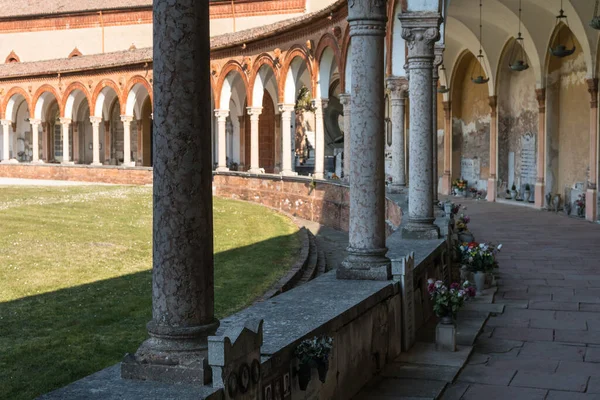 Ferrara Itálie Březen 2022 Zejména Monumentální Hřbitov Charterového Domu Ferrara — Stock fotografie