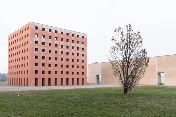 Modena Italien Februari 2022 Promenader Modenas Kyrkogård Italienska Arkitekterna Aldo — Stockfoto