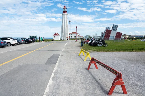 Rimouski Canadá Agosto 2015 Vista Farol Pointe Pere Península Gaspesie — Fotografia de Stock