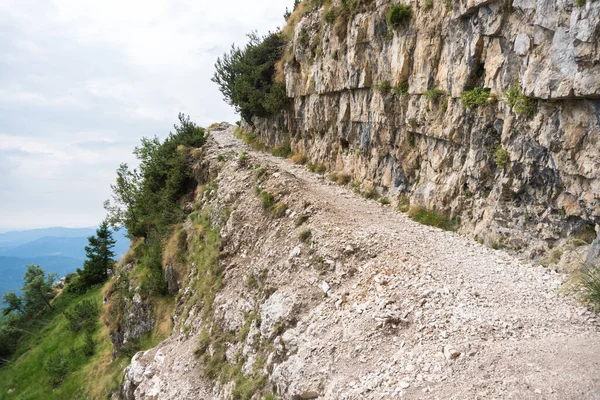 Road Tunnels Military Mule Track Built First World War Pasubio — Stock Photo, Image