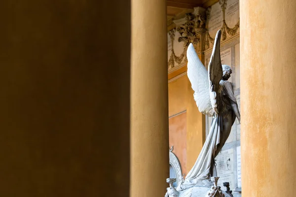 Болонья Италия Января 2016 Старая Гробница Монументальном Кладбище Чертоза Болонья — стоковое фото