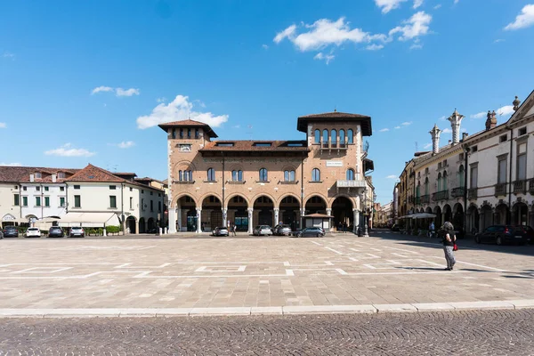 Montagnana Itália Maio 2021 Passear Pela Cidade Montagnana Província Pádua — Fotografia de Stock