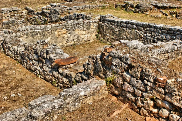 Ruínas romanas portuguesas em Conimbriga — Fotografia de Stock