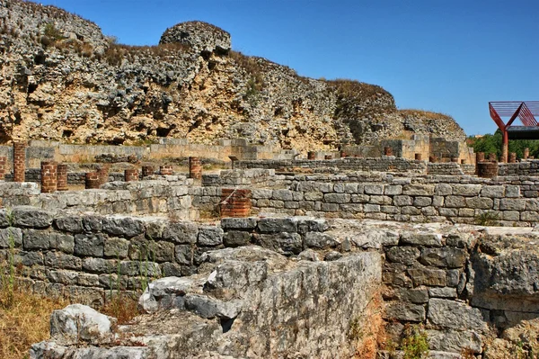 Ρωμαϊκά ερείπια της conimbriga — Φωτογραφία Αρχείου