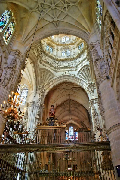 Cúpula da catedral de Burgos — Fotografia de Stock
