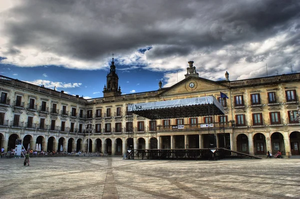 City council in the New square, Vitoria — Stock Photo, Image