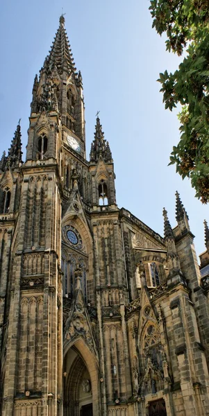 San Sebastian (Donostia) Cathedral — Stock Photo, Image