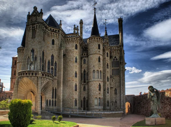 Palacio episcopal en Astorga — Foto de Stock