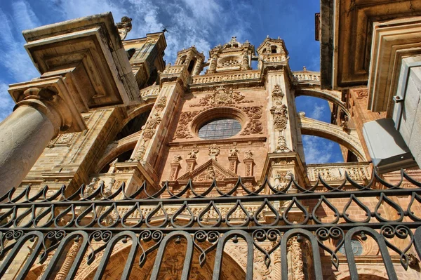 Saint mary cathedal av astorga — Stockfoto