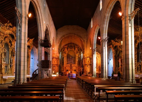 Binnen matriz kerk van vila conde — Stockfoto