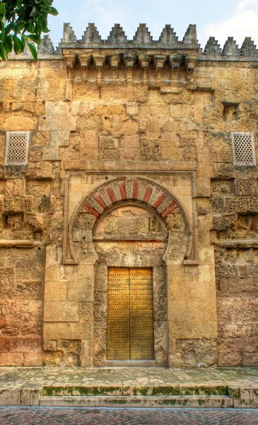 Door of the mosque in Cordoba — Stock Photo, Image