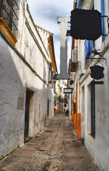 Rua do bairro judeu em Córdoba — Fotografia de Stock