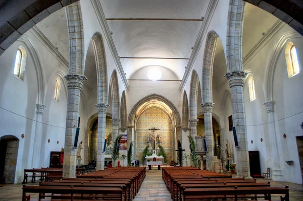 Gotische Kirche in moura — Stockfoto