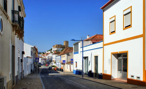 Street of Mertola village — Stock Photo, Image