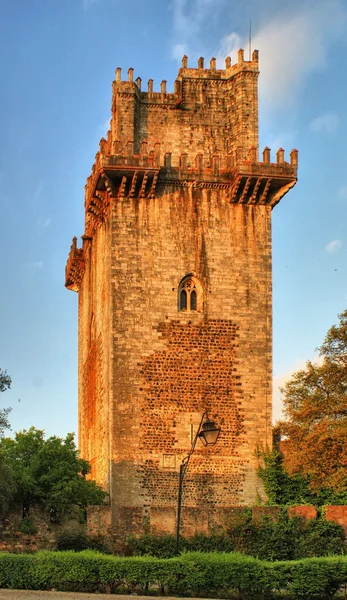 Ancient castle tower in Beja — Stock Photo, Image