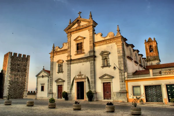 Beja São Tiago-templom Stock Fotó