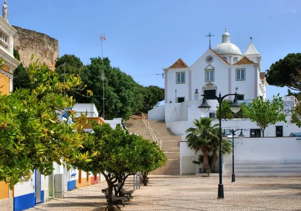 Церковь в Кастро-Мариме — стоковое фото
