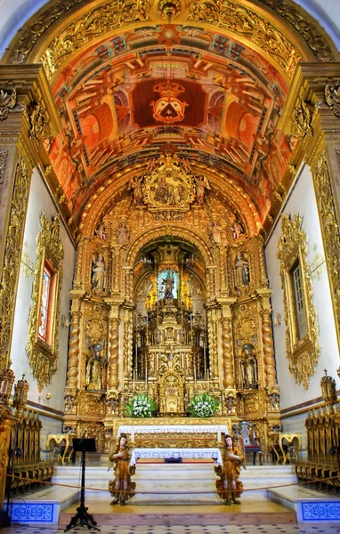 Kerk van carmo interieur in faro — Stockfoto