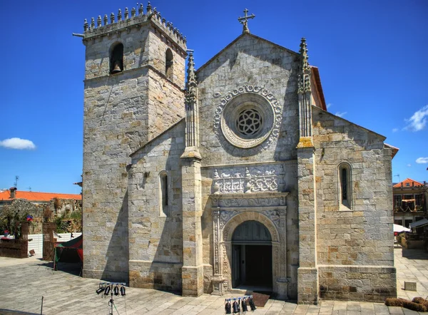 Gothic church in Caminha — Stock Photo, Image