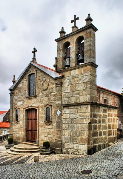 Antiga igreja rural de Folgosinho — Fotografia de Stock