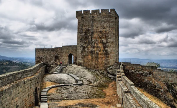 Old Linhares castle in Celorico da Beira — Stock Photo, Image