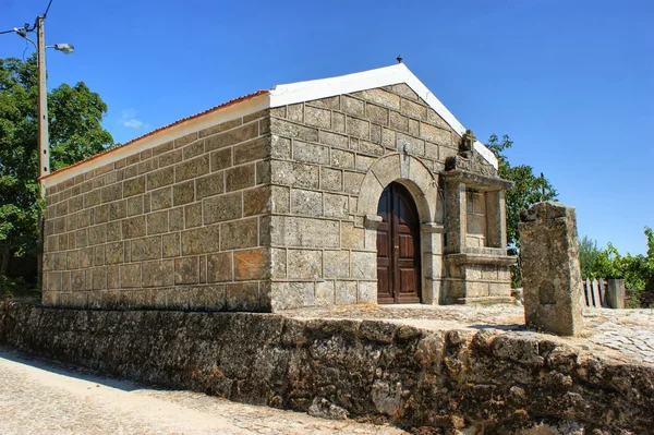 Sao Sebastiao-kapellet i Sortelha – stockfoto