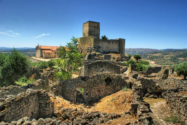 Ruiny marialva historické vesnice v meda — Stock fotografie