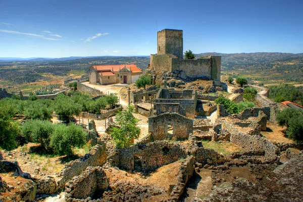 Ruins of Marialva historical village in Meda — Stock Photo, Image