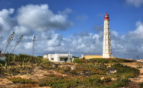 Lighthouse in "Farol" island — Stock Photo, Image