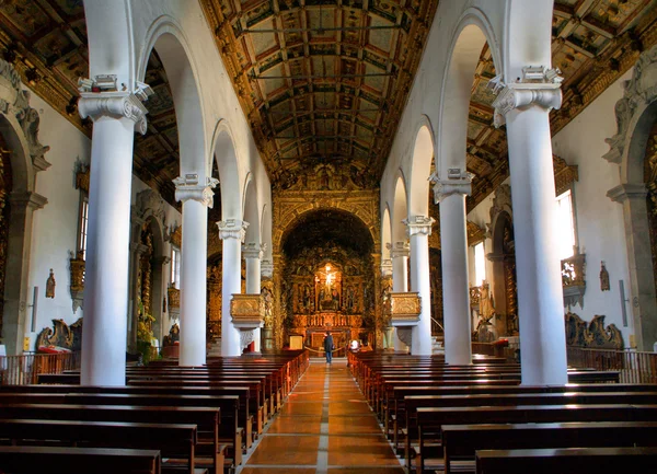 Senhora da Hora kirke i Matosinhos - Stock-foto