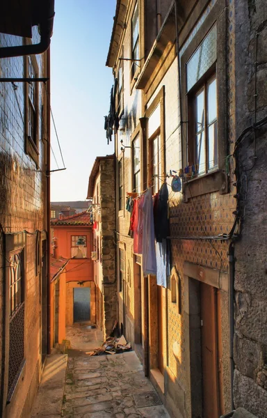 Rua velha do Porto — Fotografia de Stock