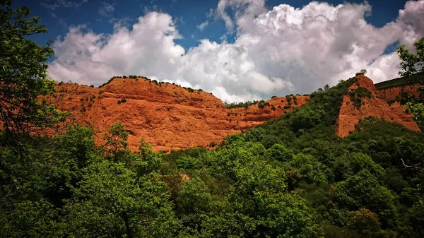 Las Medulas Paisaje Cultural Declarado Patrimonio Humanidad Por Unesco España — Foto de Stock