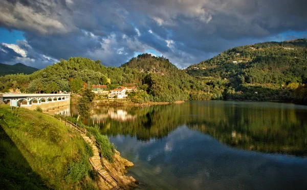 Bridge River Cavado Geres Portugal — Stock Photo, Image