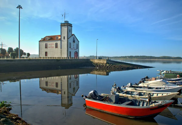 Reflection Esposende Maritime Museum North Portugal — Fotografia de Stock