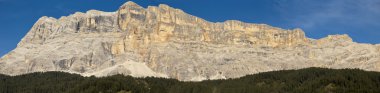 dağ, alta badia - dolomites görünümünü