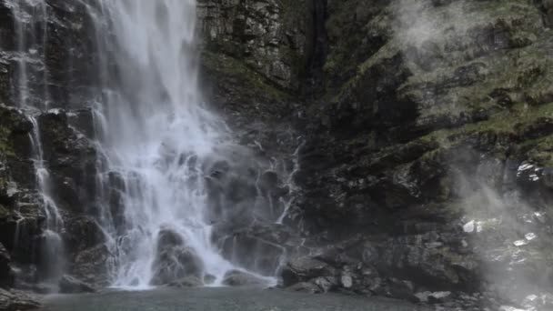 Wasserfall Froda, Schweiz — Stockvideo