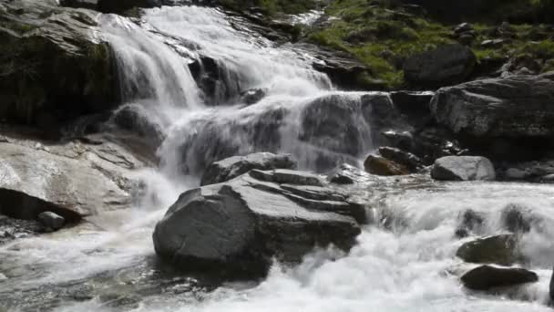 Waterfall Froda, Switzerland — Stock Video