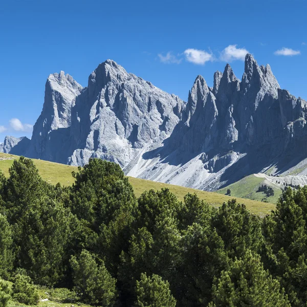 Odle, Dolomites - Itália — Fotografia de Stock